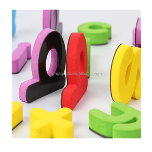 <span class=keywords><strong>Lettres</strong></span> de l'alphabet éducatives découpées sur mesure en forme artistique en mousse EVA, aimants <span class=keywords><strong>magnétiques</strong></span> pour réfrigérateur pour enfants, durables et écologiques - Product Image 1