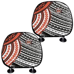 Carolina Panthers sarung bantal mobil kipas api 32 nflteam kustom sarung bantal mobil kualitas tinggi sarung sandaran kepala kursi mobil - Product Image 2