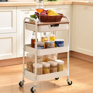 Service OEM/ODM <span class=keywords><strong>bureau</strong></span> dépôt 3 niveaux utilitaire chariot <span class=keywords><strong>de</strong></span> rangement roulant avec tiroirs organisateur utilitaire support <span class=keywords><strong>de</strong></span> stockage chariot - Product Image 5