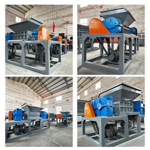 Strong Blade H19 Waste Ceramic Glass Shredder Prefabricated <strong>Board</strong> Bricks Waste Ceramic Jars Glass Windows Bottle Shredder - Product Image 4