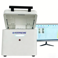 Analyseur de métaux précieux WM5800T, spectromètre à rayons X, analyseur d'or, caméra HD multilingue, détecteur Si-PlN, analyse des carats