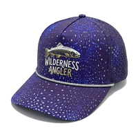 Cappello Trucker Personalizzato con Logo, Fori Tagliati al Laser, Asciugatura Rapida, in Poliestere, per Attività all'Aperto e Pesca, OEM ODM