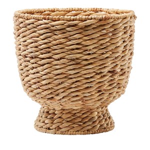 Hand Woven Water Hyacinth <b>Plant</b> Pot <b>Wicker</b> <b>Plant</b> <b>Stand</b> for Living Room Decor Best Gift for Mothers Day - Product Image 1