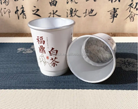 Scelleuse de tasses à thé semi-automatique de bureau à température constante pour la production de tasses à thé