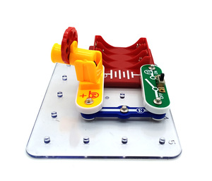 Boîte de station de circuit sans soudure sécurisée pour jouet interactif de projection lumineuse, blocs de construction électroniques modulaires de laboratoire de mélange de couleurs RGB - Product Image 4