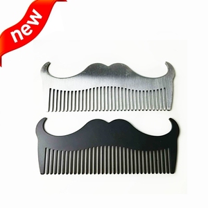 Nuovo Design da barbiere <span class=keywords><strong>pettine</strong></span> tascabile antistatico baffi da barba <span class=keywords><strong>pettine</strong></span> per barba - Product Image 2