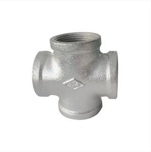 Accesorios de tubería de cobre de rosca Industrial de Metal galvanizado de alta presión forjado de hierro fundido galvanizado en caliente para lucha contra incendios - Product Image 6
