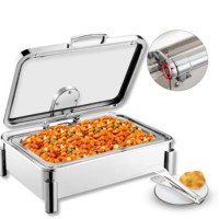 Ensemble de buffet de luxe d'équipement de restauration à commande tactile maximum de 95 degrés centigrades