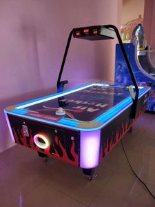 Air Hockey Coin Operated Revenue Game Equipment With Durable Cabinet for Arcades <b>Bowling</b> Alleys and Theme Parks - Product Image 6