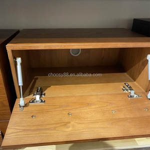 Gabinete de almacenamiento <span class=keywords><strong>Carmen</strong></span> cuadrado de madera maciza, estilo elegante, muebles de sala de estar para el hogar para la entrada del Hotel y el espacio de vida del dormitorio - Product Image 2