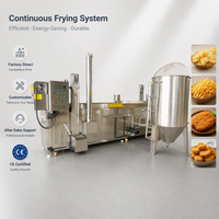 Machine à frire en continu avec système de filtration d'huile pour prolonger la durée de vie de l'huile pour les chips et les nuggets de poulet