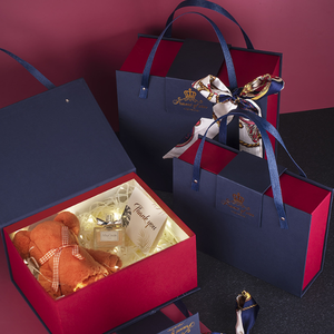 Creatieve Zakelijke Geschenkdozen Vaderdag Blauwe Corporate Geschenkdozen - Product Image 5