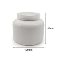 Contenants de stockage de protéines de lait en poudre personnalisés Fabrication de pots de stockage de suppléments en plastique