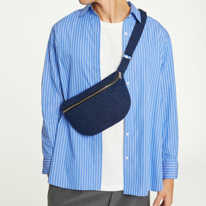 Sac banane multifonctionnel <span class=keywords><strong>personnalisé</strong></span> pour la randonnée, la course à pied, les sports, unisexe, en toile, à bandoulière, sac de poitrine - Product Image 3