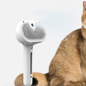 Peigne de toilettage pour animaux de compagnie à pulvérisation dense, pour le nettoyage et le démêlage des poils, pour chiens et chats - Product Image 6