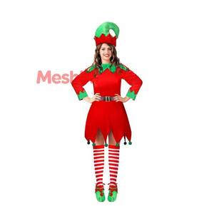 Tenues de Père Noël pour enfants, vêtements pour enfants, fournitures pour fêtes de Noël, vêtements d'elfe - Product Image 1