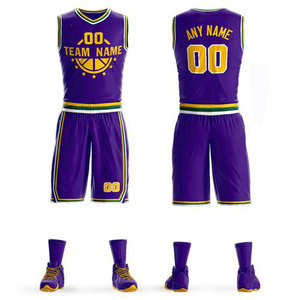 Formation de basket-ball uniforme entièrement Sublimation personnalisé jeunesse XXL XXXL ensemble unisexe OEM personnalisé Anti XXS Logo bande Style costume porter - Product Image 3