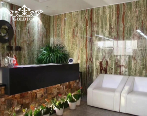 Goldtop Esmeraldo Onyx, Piedra Natural Pulida, Encimeras Modernas, Panel de Pared, Baldosas para Piso, Borde Pulido, 5 Años de Garantía para Hoteles - Product Image 3