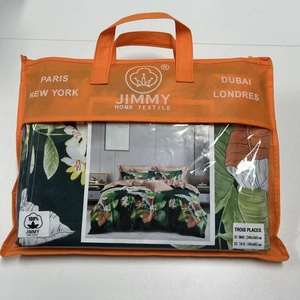 จิมมี่ชุดผ้าปูเตียง4ชิ้นผ้าปูเตียง2ผืนและปลอกหมอน2ใบลายดอกไม้ผ้าปูเตียงขนาดคิงไซส์3ชิ้น - Product Image 2