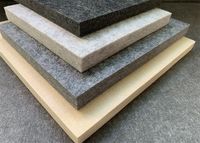 Panneaux acoustiques en feutre PET standard américain de 24 mm, insonorisés, 100 % fibres de polyester, panneaux acoustiques muraux