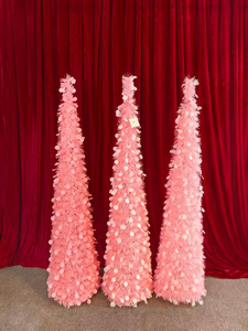 New Arrival Prelit LED POP up Xmas <b>Tree</b> Holiday <b>Decoration</b> <b>Christmas</b> Picks Flower Folding <b>Christmas</b> <b>Tree</b> with Lights - Product Image 4