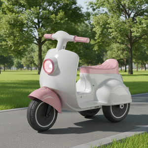 Mobil Mainan Anak Empat Roda Anti Terguling, Mobil Seluncur Bayi Roda Universal, Mainan Listrik untuk Mobil Seluncur Anak - Product Image 2