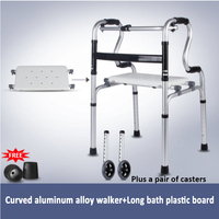 Kit de marche en aluminium pliable et facile à acheter, supports pour personnes âgées et handicapés, stocks en chine