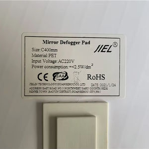 Película <span class=keywords><strong>Antivaho</strong></span> para Espejo de Baño, Desempañador de 12V para Mascotas - Product Image 2