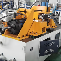 Machine de découpe automatique de barres et tuyaux en acier inoxydable et aluminium, à commande CNC hydraulique, pour le formage des extrémités et le sertissage