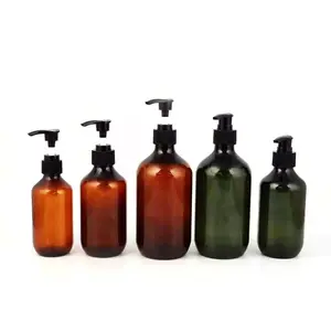 100ml 150ml 300ml 400ml 500ml 600ml PET-Pumpe Flasche Plastik flaschen Shampoo flaschen