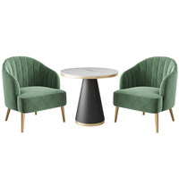 Fauteuil de luxe design pour réception d'entreprise, idéal pour hôtel, club, bureau de vente, hall de concession 4S