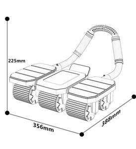 Bánh xe tập thể dục bụng sáu bánh mới tự động phục hồi để tập bụng và giảm cân - Product Image 4