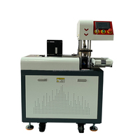 Machine à poinçonner les trous pour cartes d'identité en PVC à commande PLC haute vitesse, machine à poinçonner les trous ronds pour cartes intelligentes