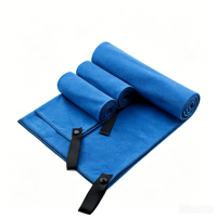 Serviette de sport en microfibre à séchage rapide, tissée, avec sacs en filet, imprimée et de voyage, fabriquée en Chine