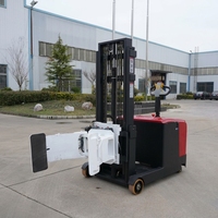 Transpalette contrepoids électrique 3m 2 tonnes avec transpalette hydraulique à commande électrique, fourche de 1150 mm, largeur de 150 mm
