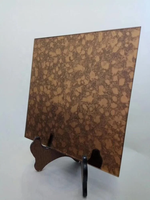 PARTNER VERRE Antique Miroir Feuille De Verre Carreaux Cadre De Fer Moderne Flotteur Motif Maison Hôtel Salle À Manger Escalier Chambre Décoration Murale