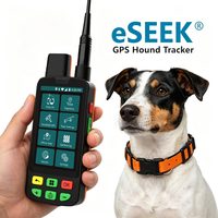 Traceur GPS ESEEK pour chiens : Capacité de 20 colliers + Lecture de l'historique des trajets et entraînement en groupe