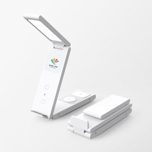 Lampe de bureau Magsafered 4 en 1 Station de charge sans fil magnétique à chargement rapide avec batterie externe 50000mAh pour iPhone, <span class=keywords><strong>Airpods</strong></span> et iWatch - Product Image 1