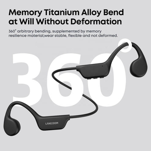 Casque étanche IPX8 pour la natation, écouteurs Bluetooth avec carte TF 32G, écouteurs sans fil sportifs, écouteurs stéréo à conduction osseuse - Product Image 3