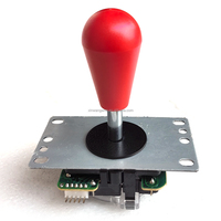 Kit DIY Encodeur USB Zéro Latence pour Carte de Contrôle Arcade Style Happ avec Boutons Poussoirs en Plastique Durable pour PC