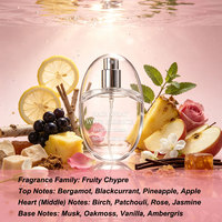 Brume parfumée pour cheveux longue durée sans alcool, spray nourrissant aux notes fruitées et chypres, à l'huile d'argan et à la kératine pour femmes