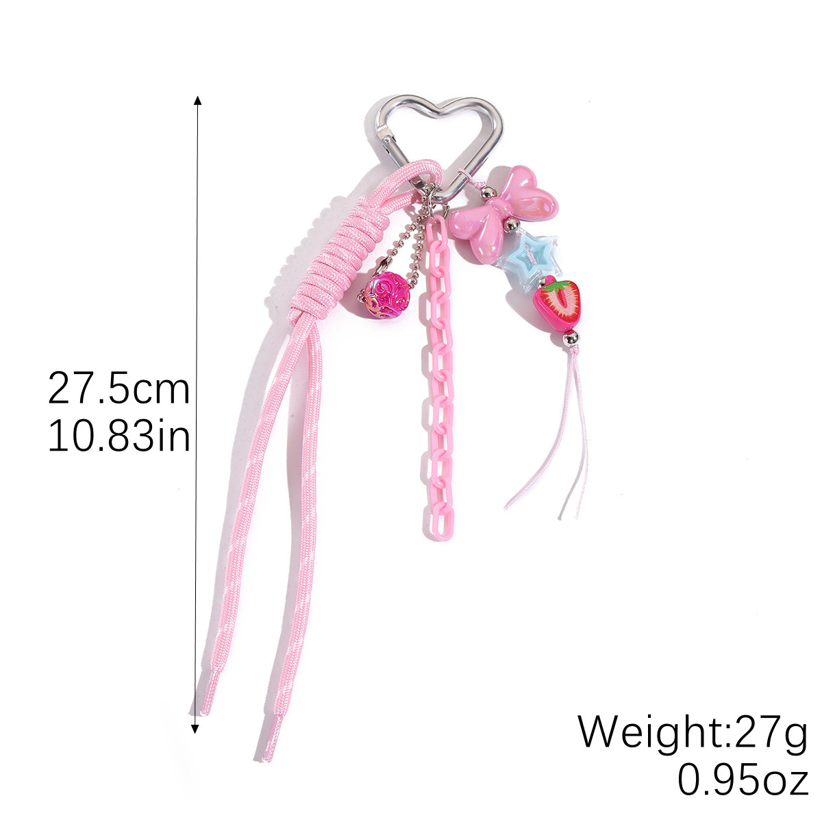 K2508-28 pink rope strawberry