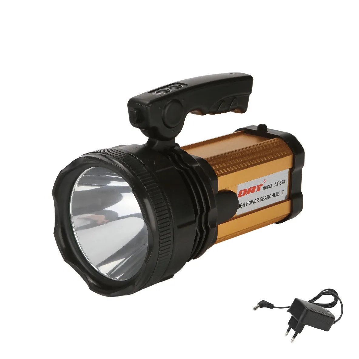 À-398 Portable led lampe torche avec chargeur de voiture rechargeable led projecteur avec USB fonction extérieure 30W chasse lumière