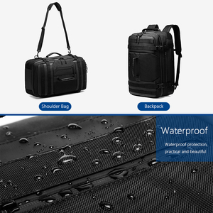Ozuko 9242 2023 Luxury Smell <strong>Proof</strong> Retreat <strong>Backpack</strong> Fashion Anti <strong>Theft</strong> Hydration Camping <strong>Backpack</strong> Laptop Bags Office for Men - Product Image 2