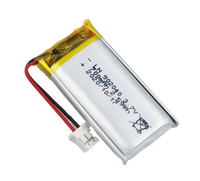 Medical Instruments Massage Instrument Hydration Instrument Polymer Lithium Battery 902040 3.7v 700mAh 3.7v Lithium Polymer Bat