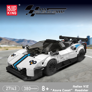 Mould King 27143 Italian V2 Supercar Building <strong>Blocks</strong> 8 Grid Display Box Set Racing Car Model <strong>Bricks</strong> Toy for Kids Christmas gift - Product Image 2