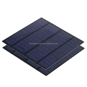 Mini panneau solaire étanche 1W 2W 3W 5W 10W 5V 6V 9V 12V 18V en époxy PET, petit panneau solaire rond ou carré DIY 3W 6V 145*145mm - Product Image 4