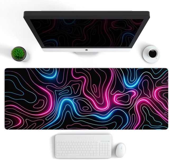 Custom High Quality Non-slip Rubber Base Liquid Design Gaming Mouse Pad Sublimation for Office