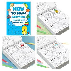 Livre de <span class=keywords><strong>dessin</strong></span> pour enfants débutants, pour les tout-petits, les enfants de maternelle - Livre de gribouillage et de coloriage étape <span class=keywords><strong>par</strong></span> étape, papier pour peinture à la gouache, 32 pages - Product Image 5