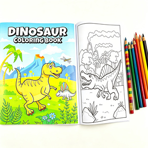 Servicios de Impresión de Libros para Colorear de <span class=keywords><strong>Dinosaurios</strong></span> con Dibujos Personalizados para Niños, Libros de Pintura y Coloreo de <span class=keywords><strong>Dinosaurios</strong></span> para Niños - Product Image 1